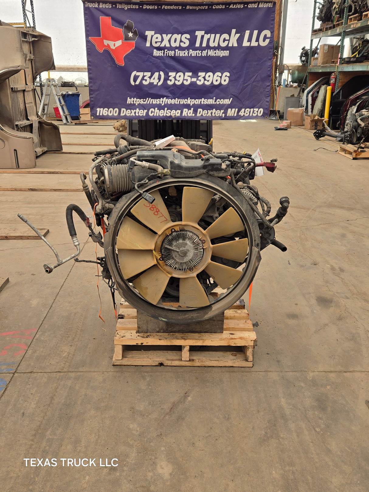 2011 6.7L Power Stroke Complete Running engine