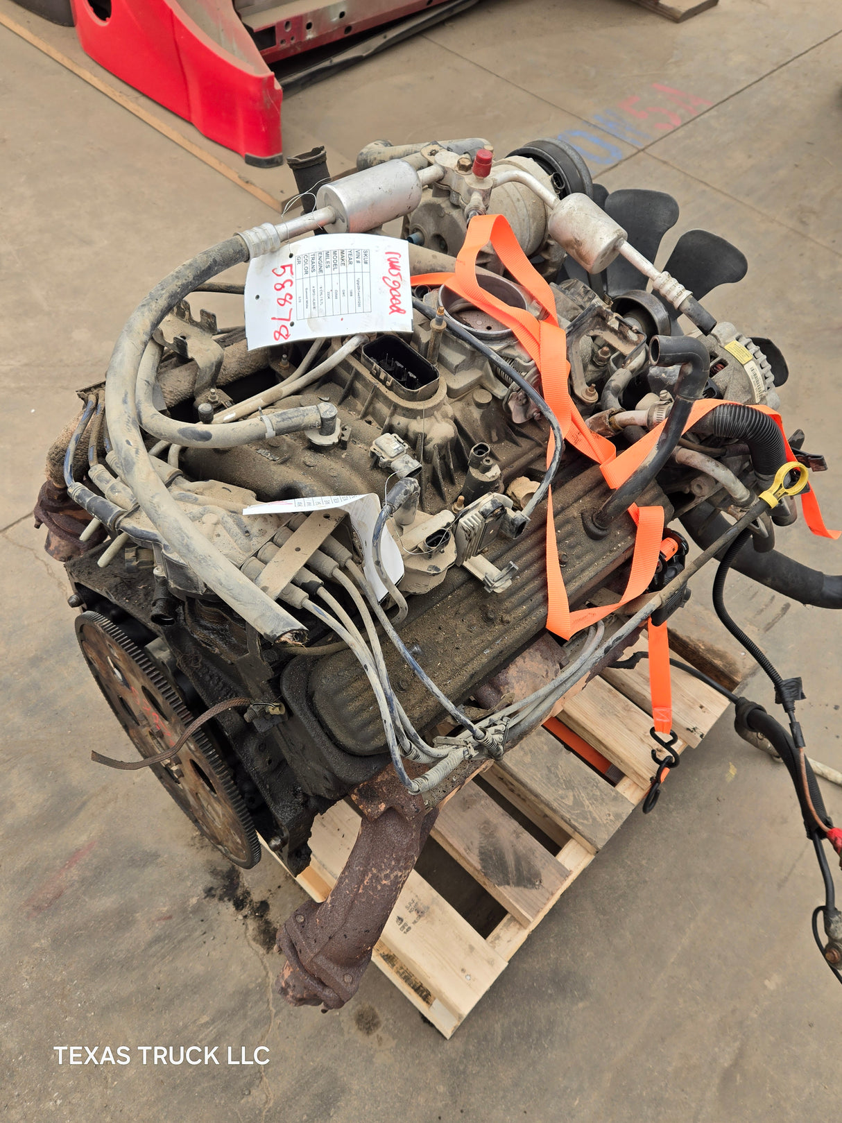 1998 Chevrolet GMC 2500 2500HD 3500HD 350 5.7L Gas Engine Runs Good