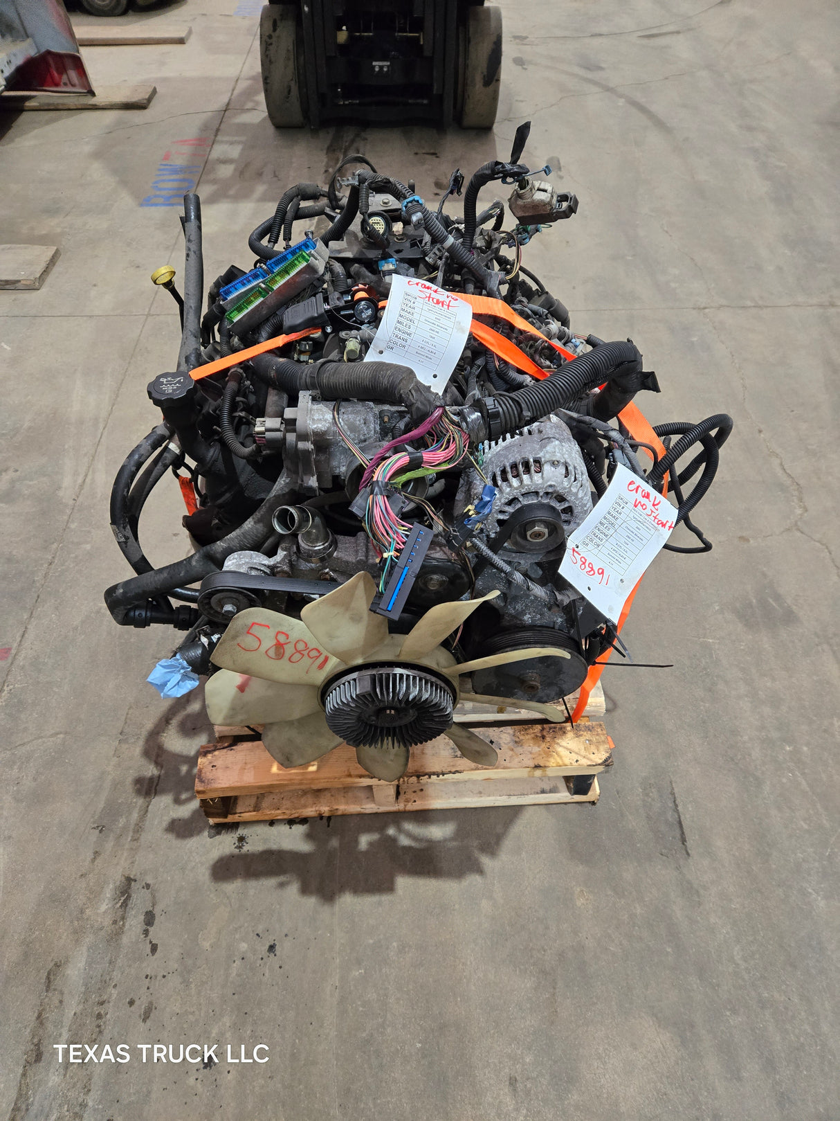 2005 Chevrolet GMC 2500 3500HD 6.0L Engine LS Vortec Gas Engine Crank NO Start CORE