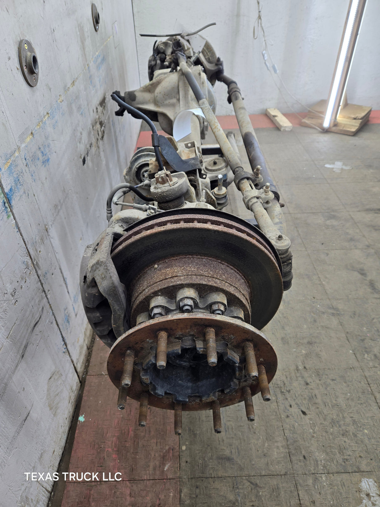 2005-2016 Ford F450 F550 Super Duty Front Axle 4.88 Gear Ratio DRW 10 Lug