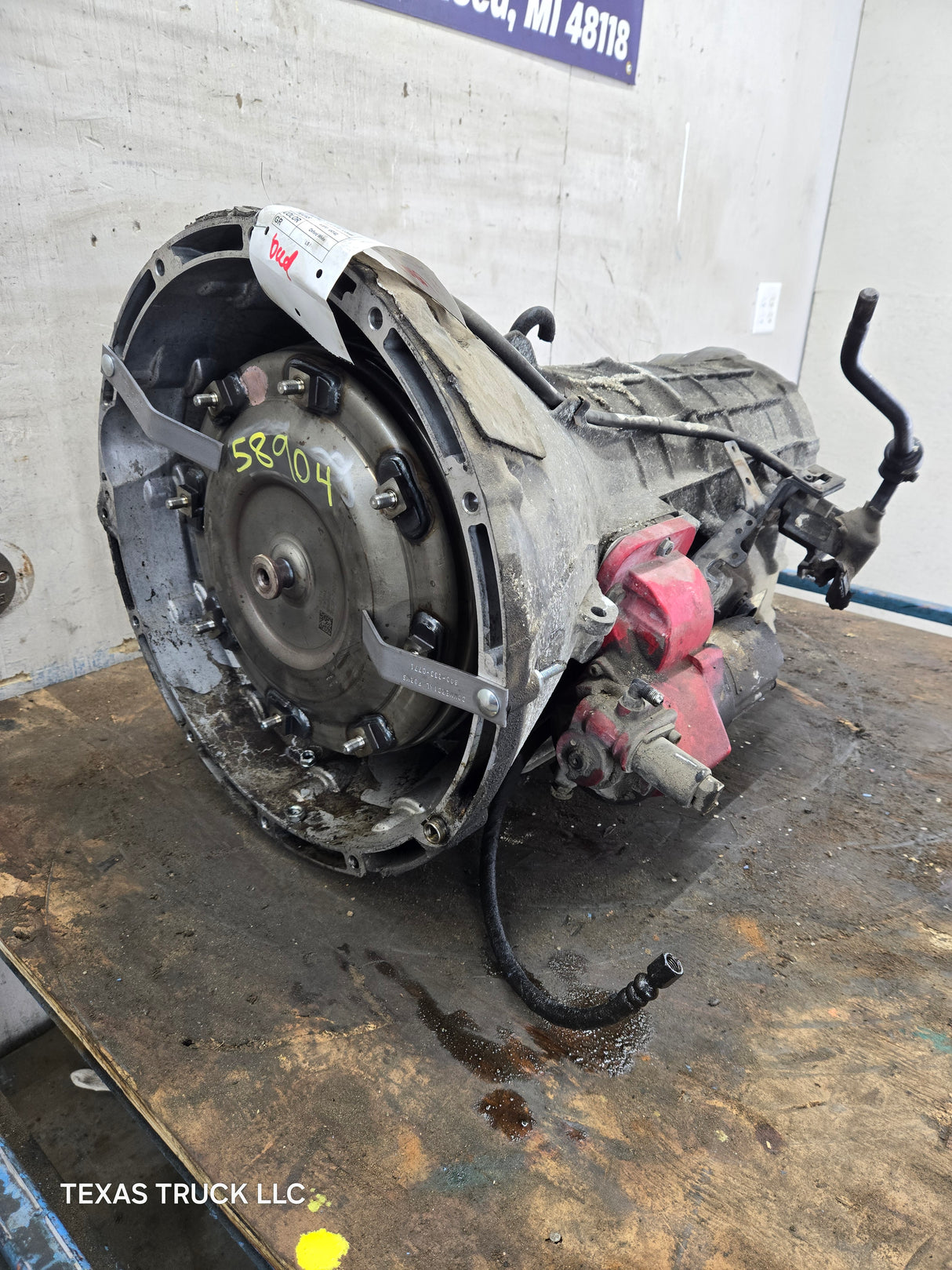 2011-2016 6.7L Power Stroke 6r140 Automatic Transmission 4wd 2wd WITH PTO Ford F250 F350 F450 F550 Super Duty