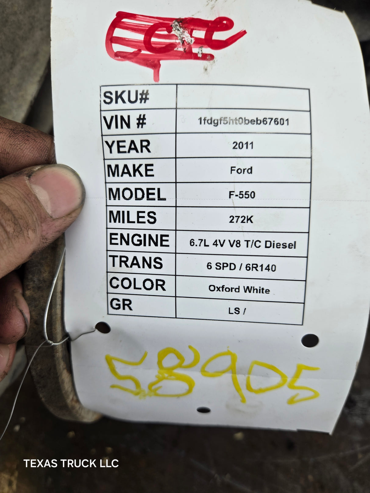 2011-2016 6.2L 6.7L PSD Transfer Case Flange Yoke Manual Shift Ford F250 F350 F450 F550 Super Duty