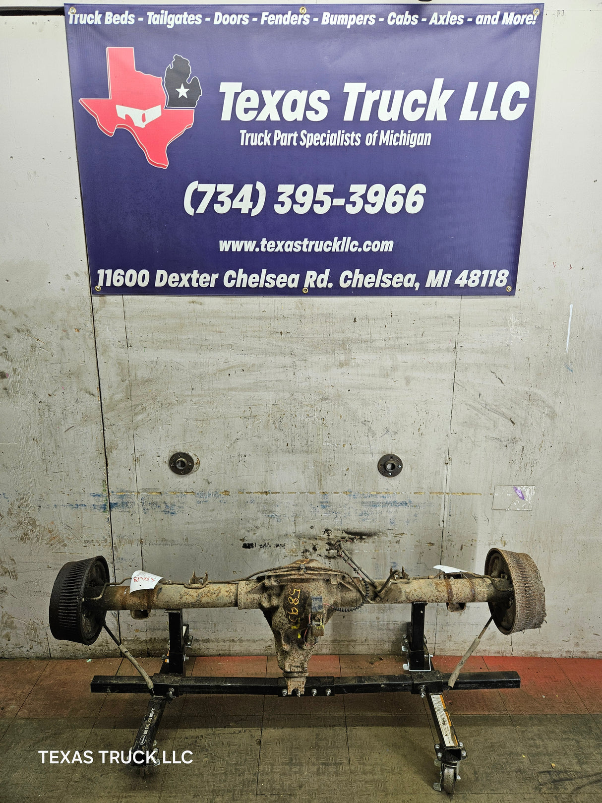 1991-1996 Dodge Dakota Rear Axle 3.55 Gear Ratio 8 1/4 Ring gear