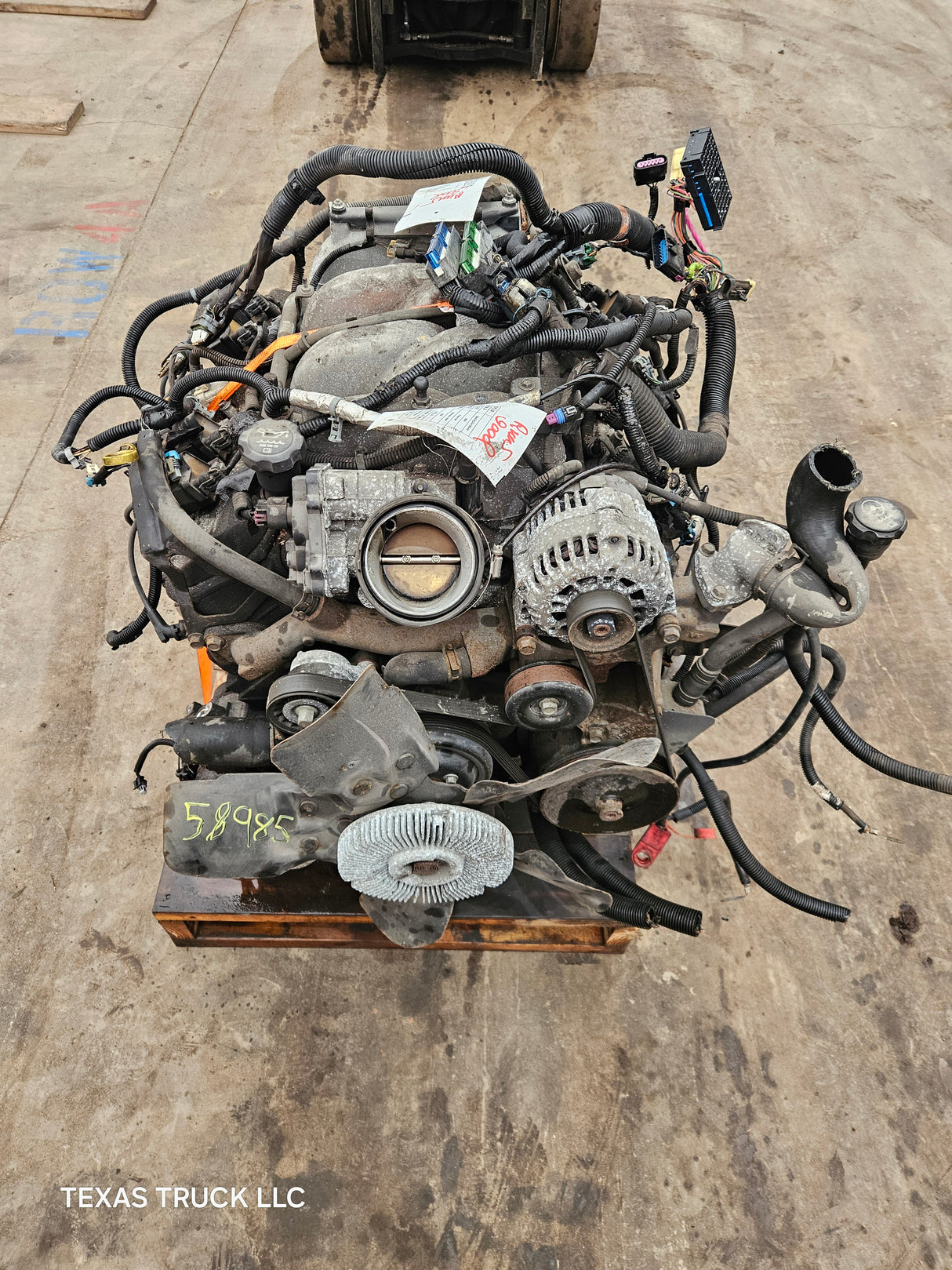 2005 Chevrolet GMC 2500 3500HD 8.1L Engine LS Vortec Gas Engine Runs Good 163k miles