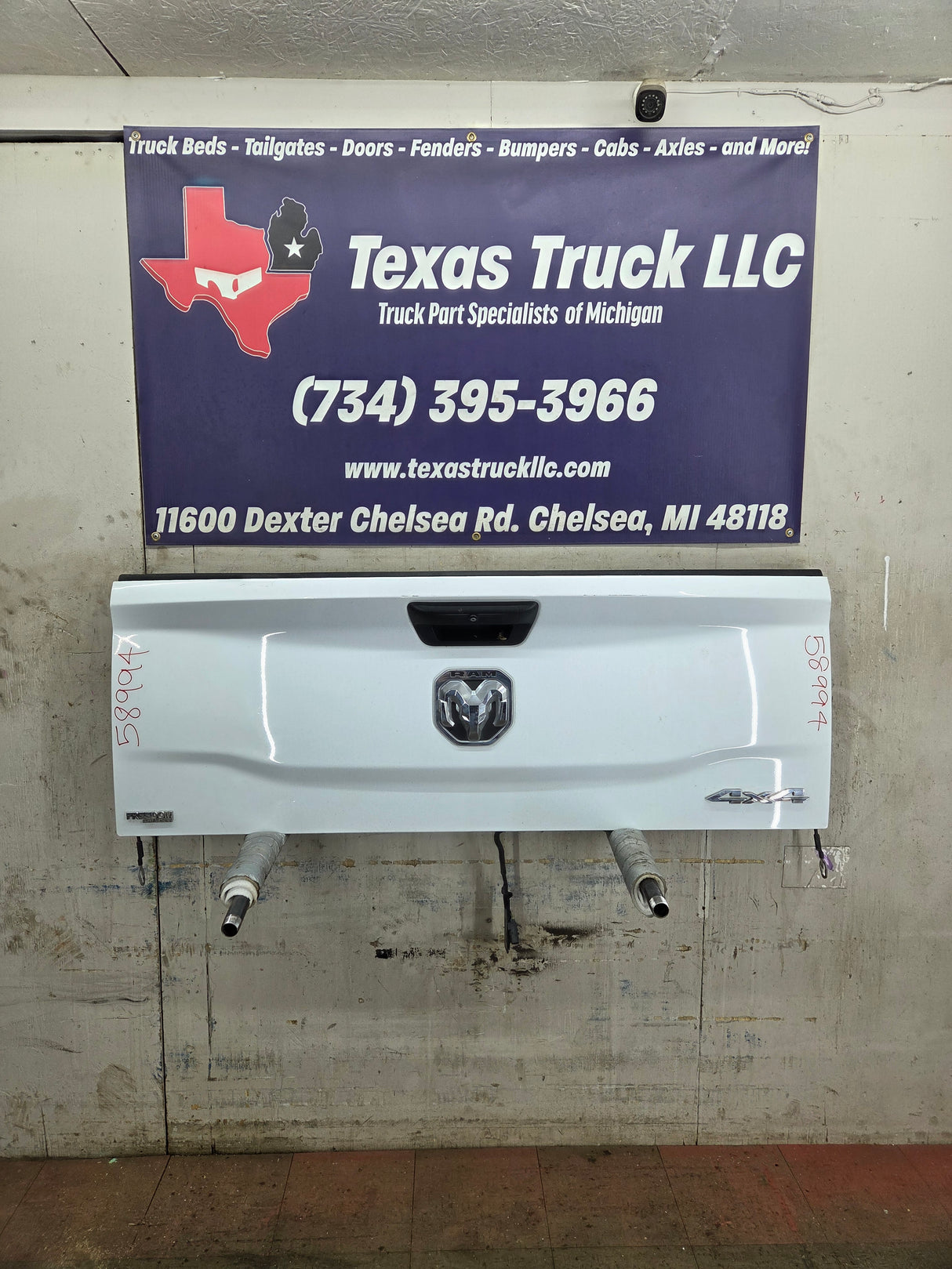 2019-2026 Dodge Ram 2500 3500 4500 5th Gen Tailgate