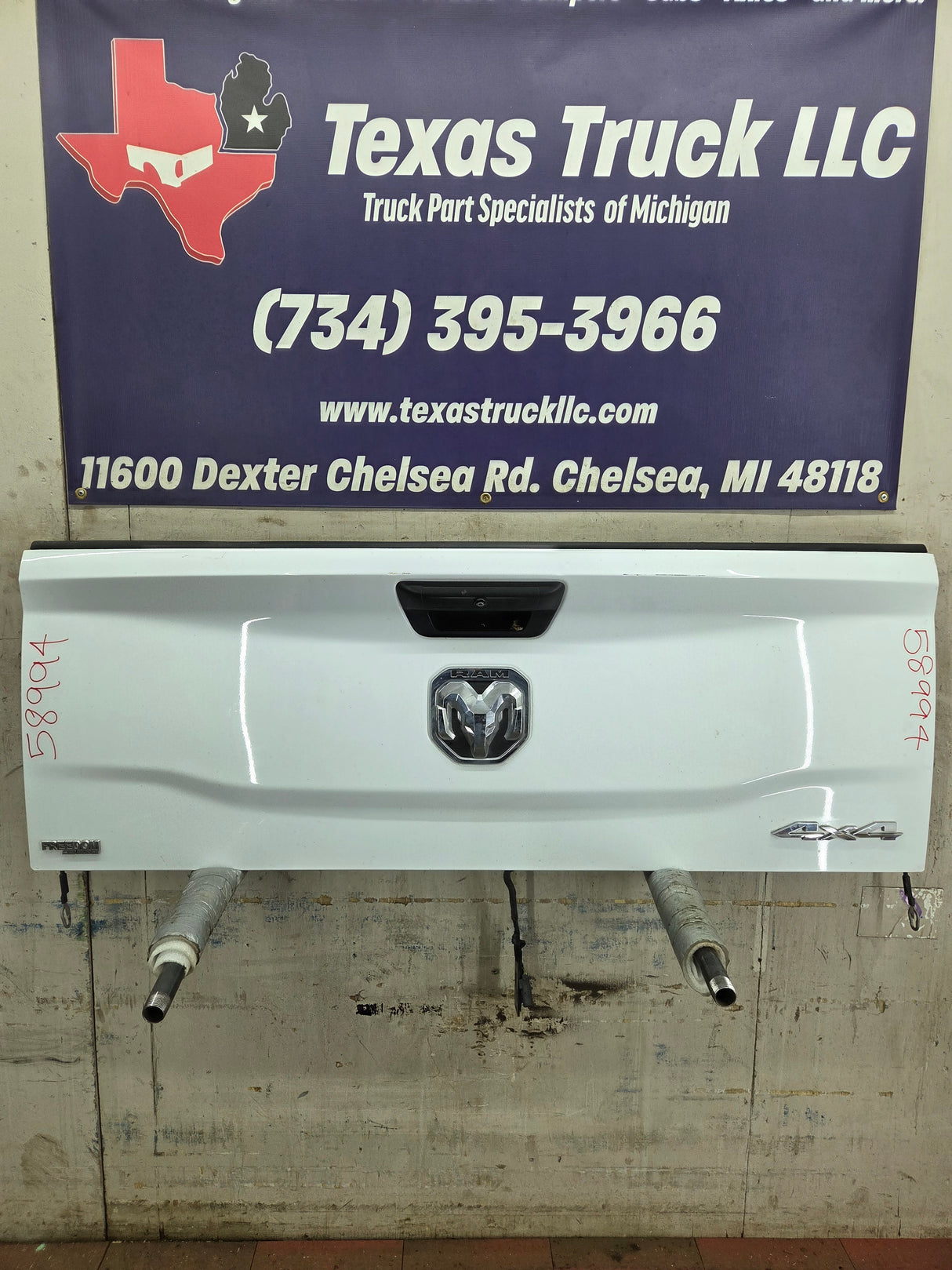 2019-2026 Dodge Ram 2500 3500 4500 5th Gen Tailgate
