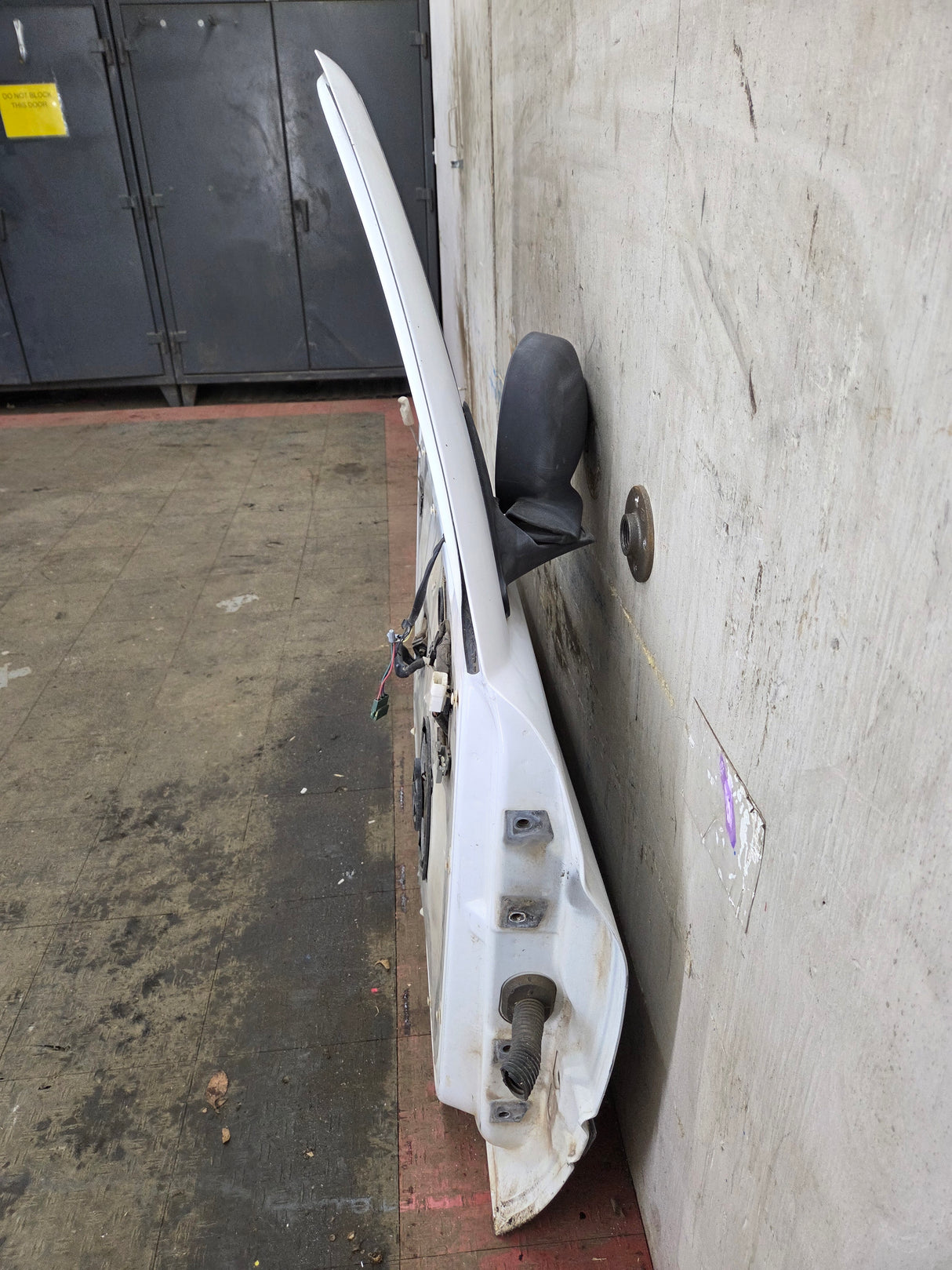 1994-2002 Dodge Ram 2nd Gen LH Driver Side Front Regular Cab / 2 door Extended Cab Door 1500 2500 3500 ROUND CORNER - White