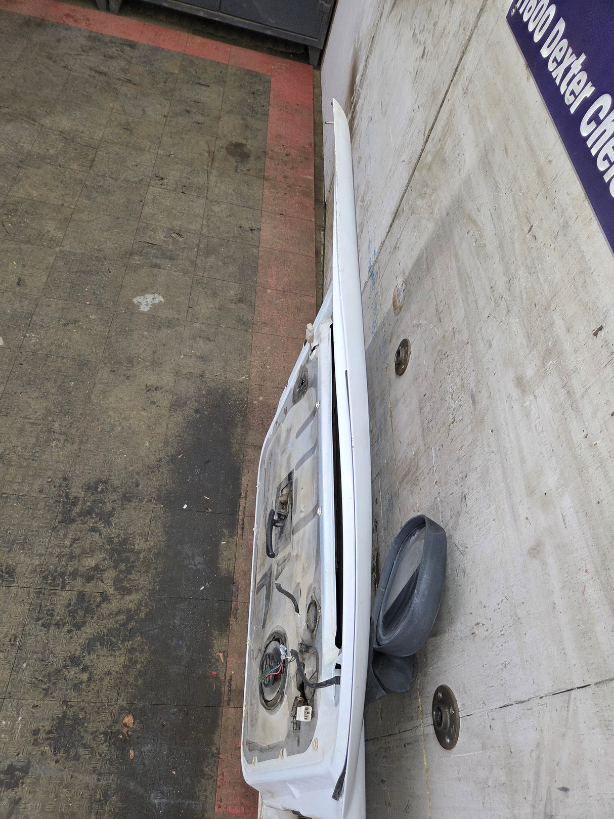 1994-2002 Dodge Ram 2nd Gen LH Driver Side Front Regular Cab / 2 door Extended Cab Door 1500 2500 3500 ROUND CORNER - White