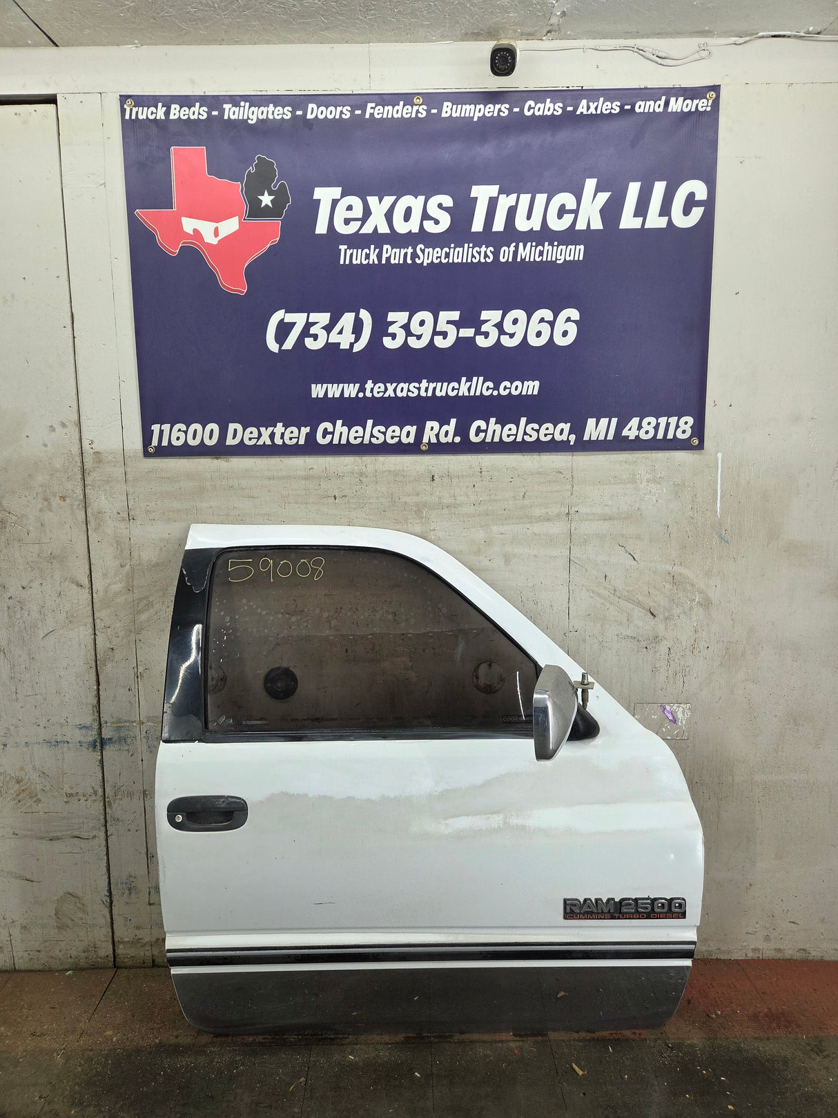 1994-2002 Dodge Ram 2nd Gen RH Passenger Side Front Door Regular Cab / 2 Door Ext Cab 1500 2500 3500 ROUND CORNER