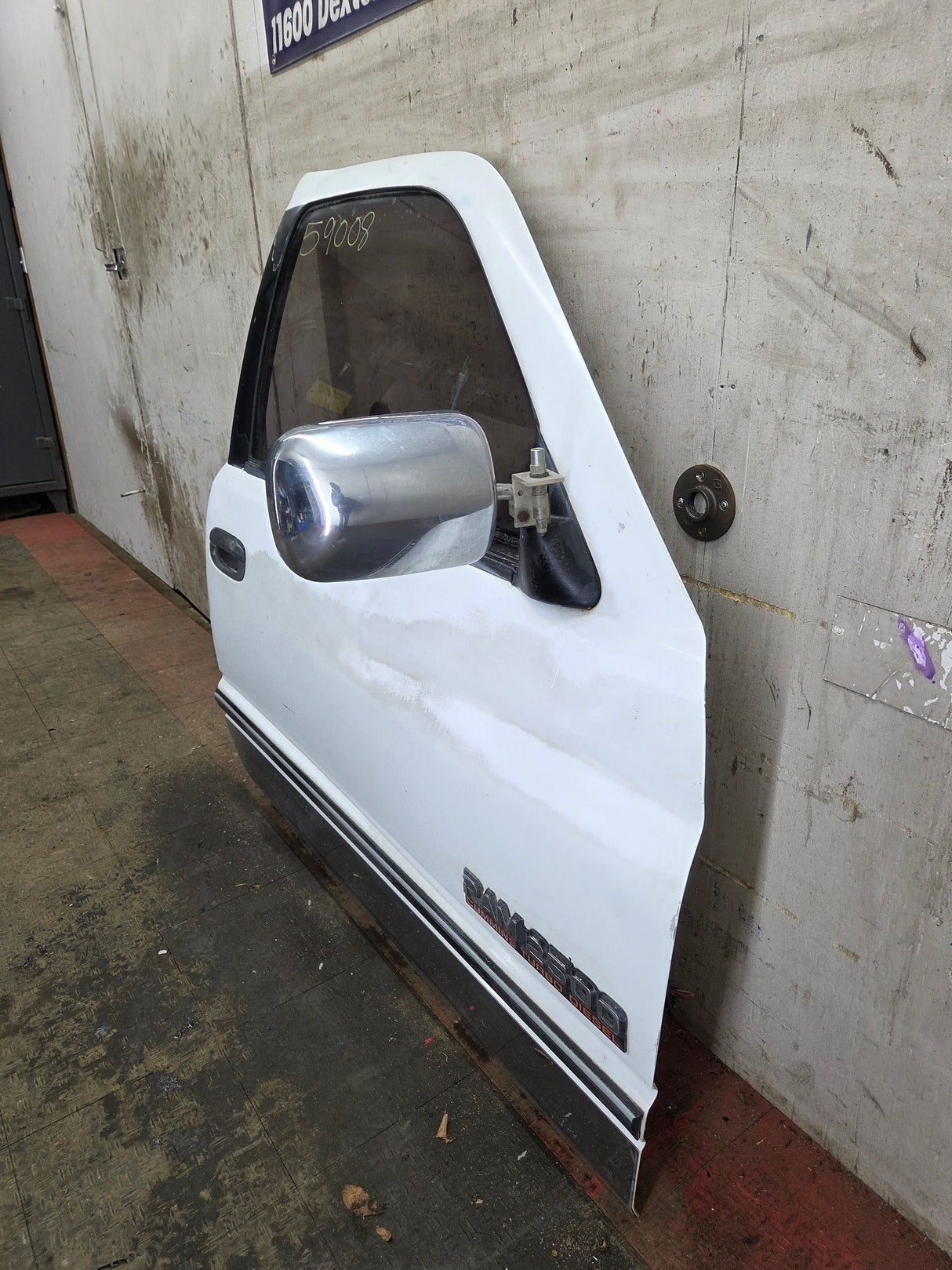 1994-2002 Dodge Ram 2nd Gen RH Passenger Side Front Door Regular Cab / 2 Door Ext Cab 1500 2500 3500 ROUND CORNER