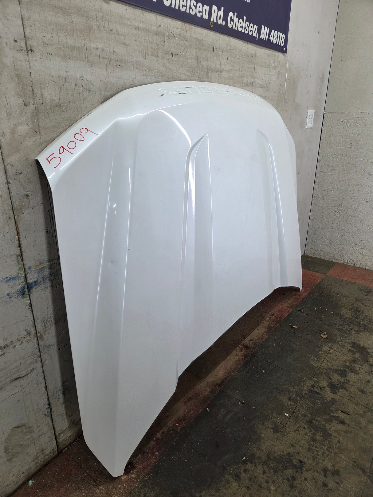 2017-2022 Ford Super Duty Hood F250 F350 F450 F550 - Pearl White