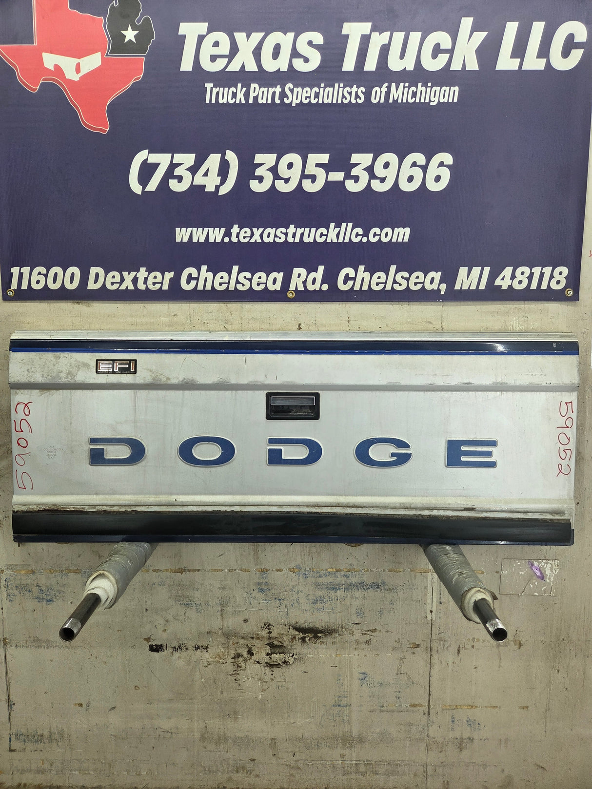 1987-1996 Dodge Dakota 1st Gen Truck Tailgate