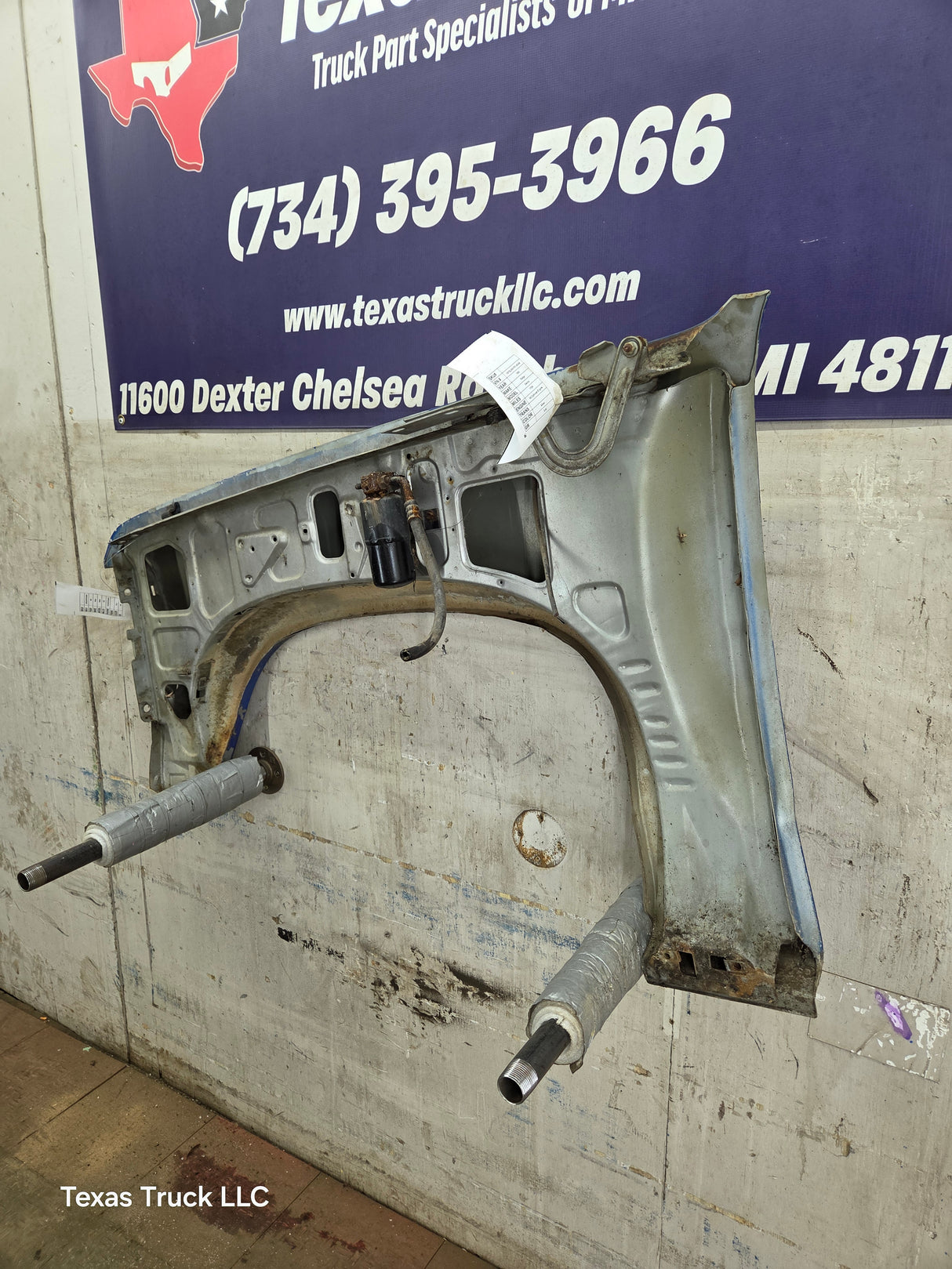 1987-1996 Dodge Dakota RH Passenger Side Front Fender