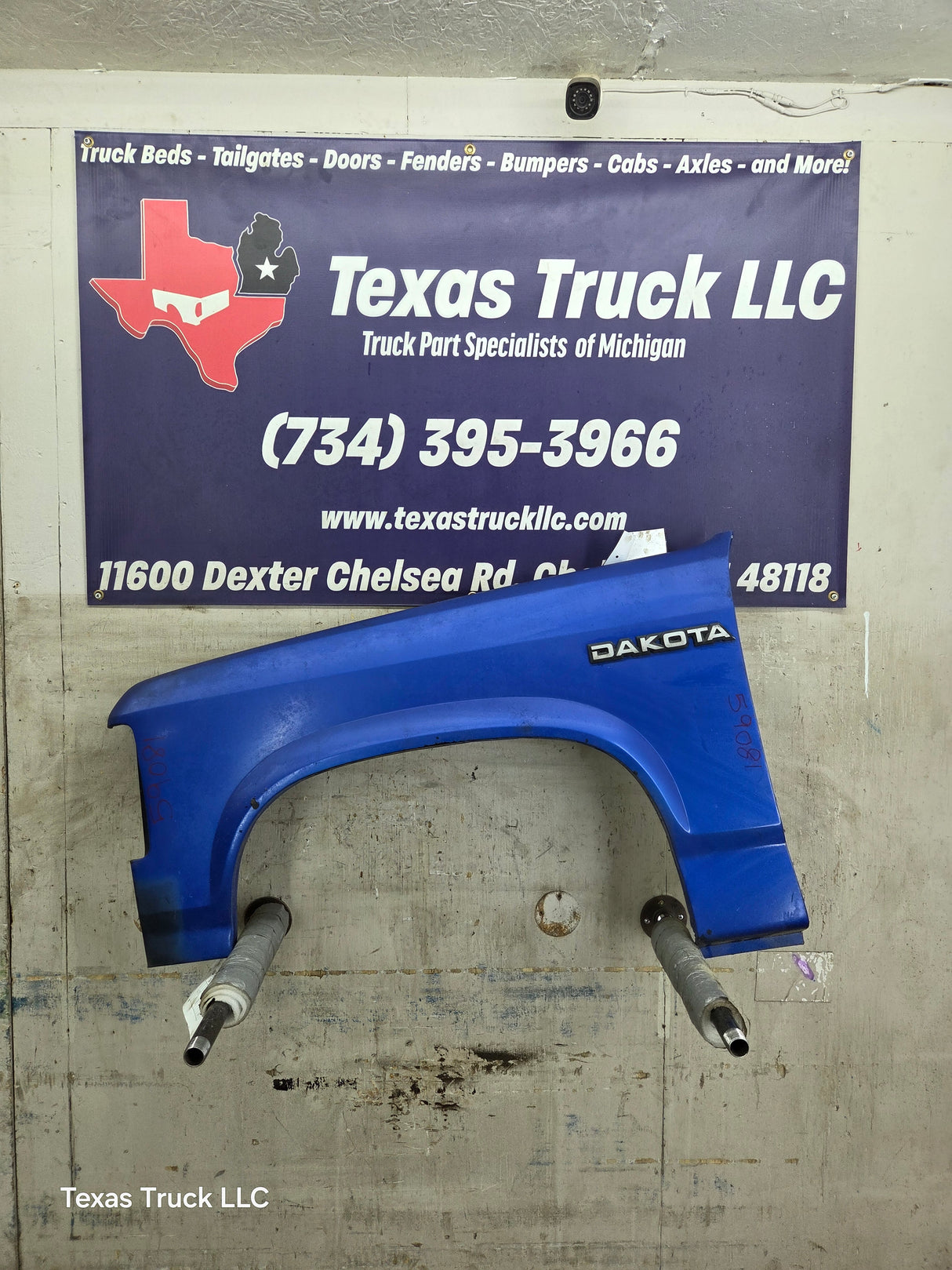 1987-1996 Dodge Dakota LH Driver Side Front Fender