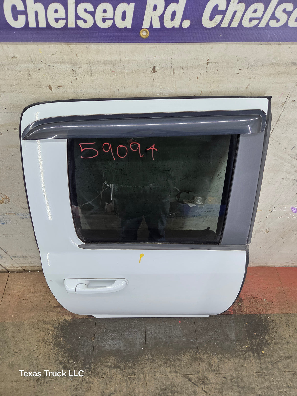 2009-2018 Dodge Ram 4th Gen Passenger Side Rear Quad Cab Door 1500 2500 3500 4500 5500 - White