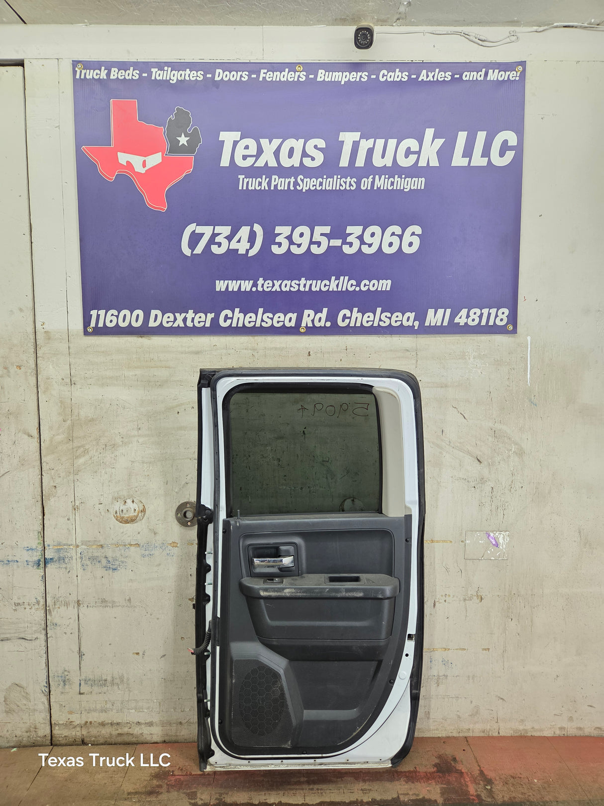 2009-2018 Dodge Ram 4th Gen Passenger Side Rear Quad Cab Door 1500 2500 3500 4500 5500 - White