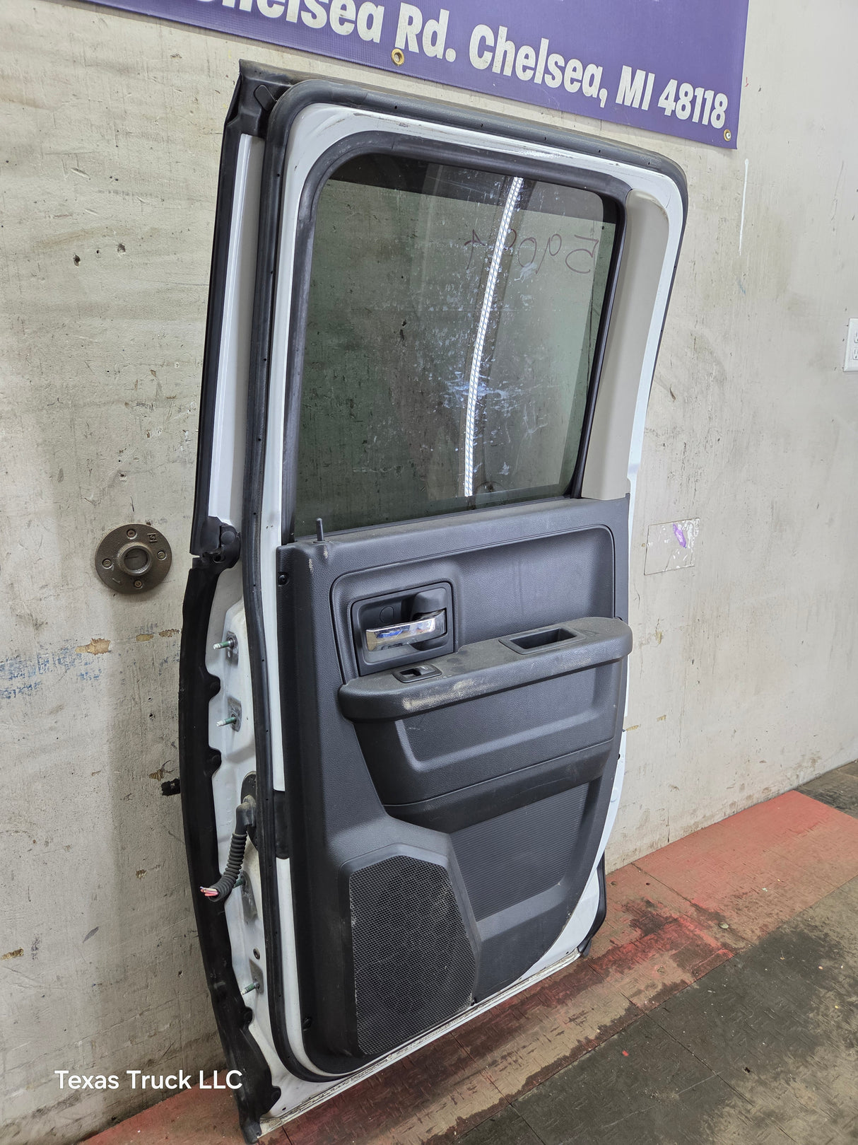 2009-2018 Dodge Ram 4th Gen Passenger Side Rear Quad Cab Door 1500 2500 3500 4500 5500 - White