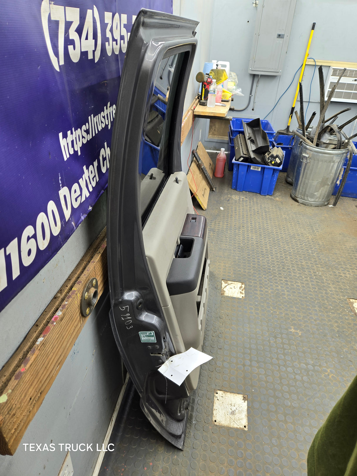 1999-2011 Ford Super Duty LH Driver Side Rear Crew Cab Door F250 F350 F450 F550