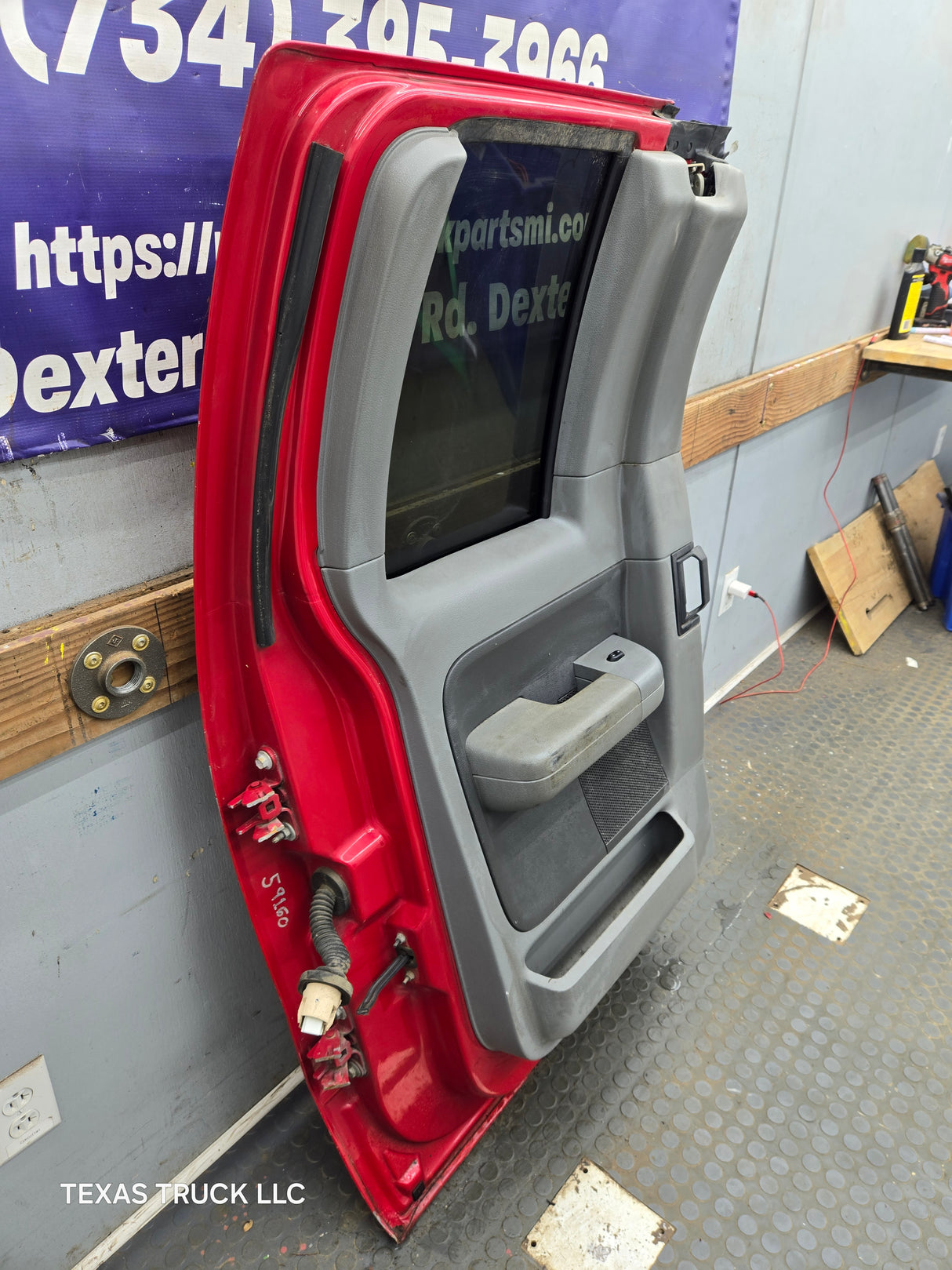 2004-2008 Ford F150 Driver Rear Extended Cab Door LH