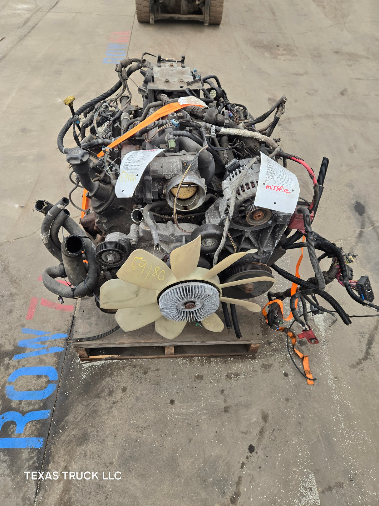 2005 Chevrolet GMC 2500 3500HD 6.0L Engine LS Vortec Gas Engine Runs Missfire