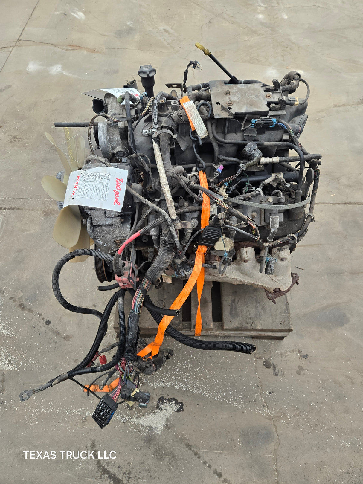 2005 Chevrolet GMC 2500 3500HD 6.0L Engine LS Vortec Gas Engine Runs Missfire