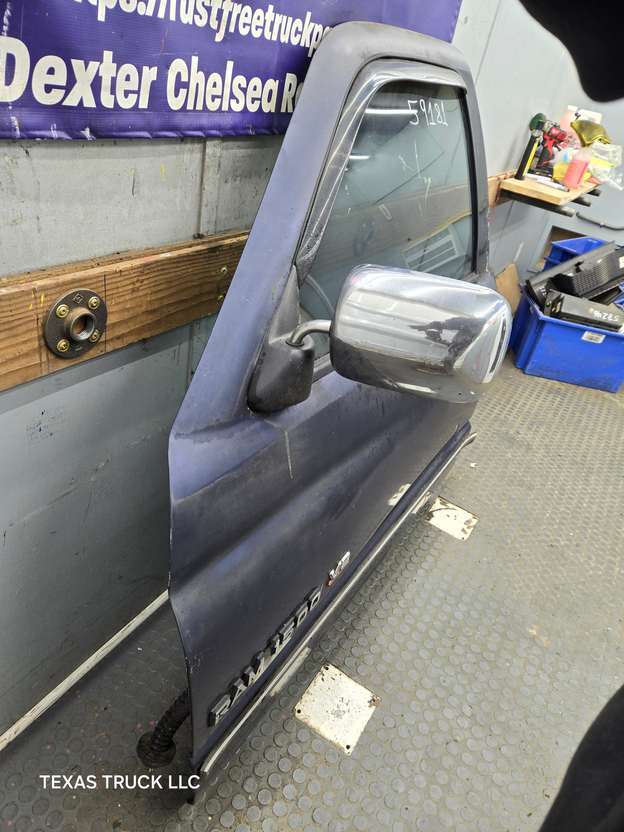 1994-2002 Dodge Ram 2nd Gen LH Driver Side Front Door Regular Cab / 2 Door Ext Cab 1500 2500 3500 ROUND CORNER