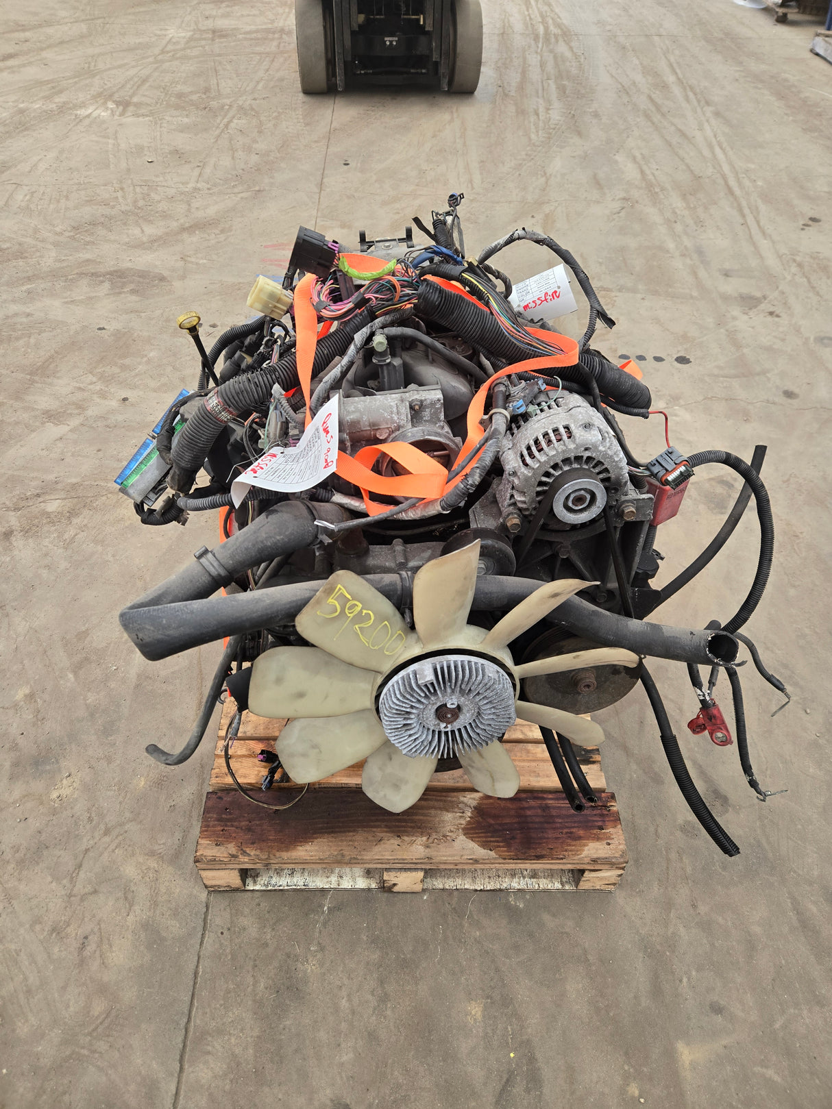 2005 Chevrolet GMC 2500 3500HD 6.0L Engine LS Vortec Gas Engine Runs Missfire 178k Miles