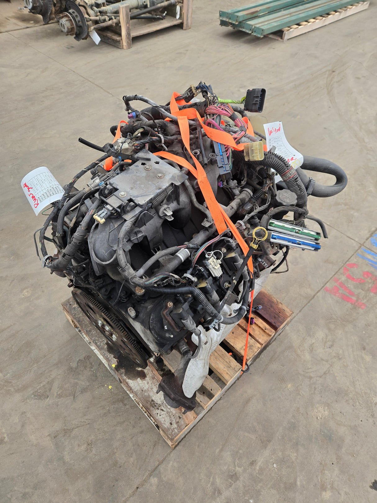 2005 Chevrolet GMC 2500 3500HD 6.0L Engine LS Vortec Gas Engine Runs Missfire 178k Miles