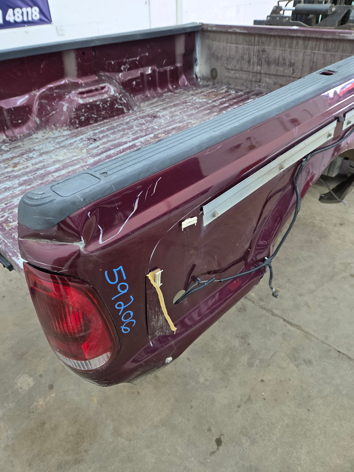 1999-2010 Ford F350 F450 F550 Super Duty 8' Dually Long Truck Bed