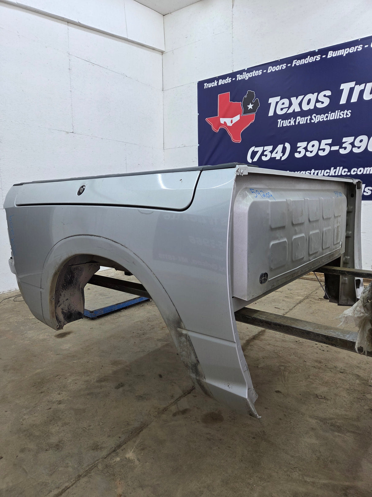 2009-2018 Dodge Ram 4th gen 1500 5' 7" Short Truck Bed "Rambox" Ram Box - Light Graystone Pearl Coat