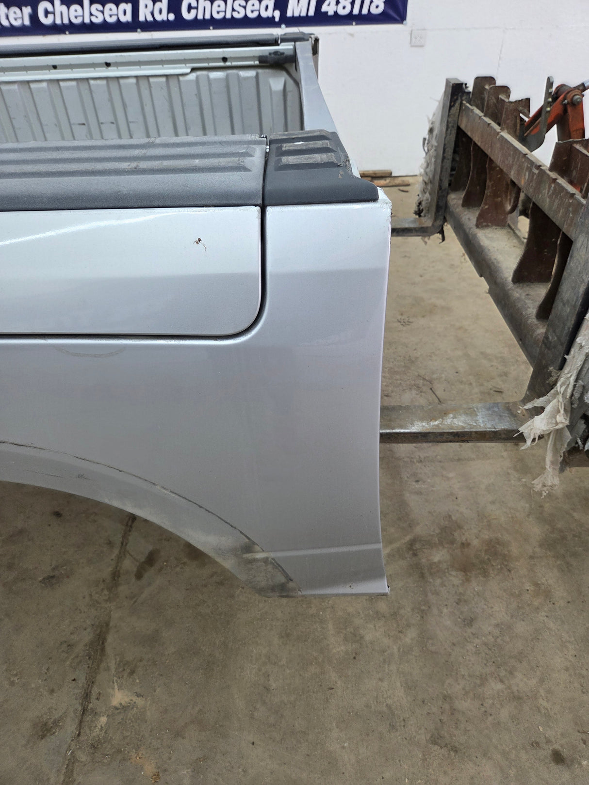 2009-2018 Dodge Ram 4th gen 1500 5' 7" Short Truck Bed "Rambox" Ram Box - Light Graystone Pearl Coat