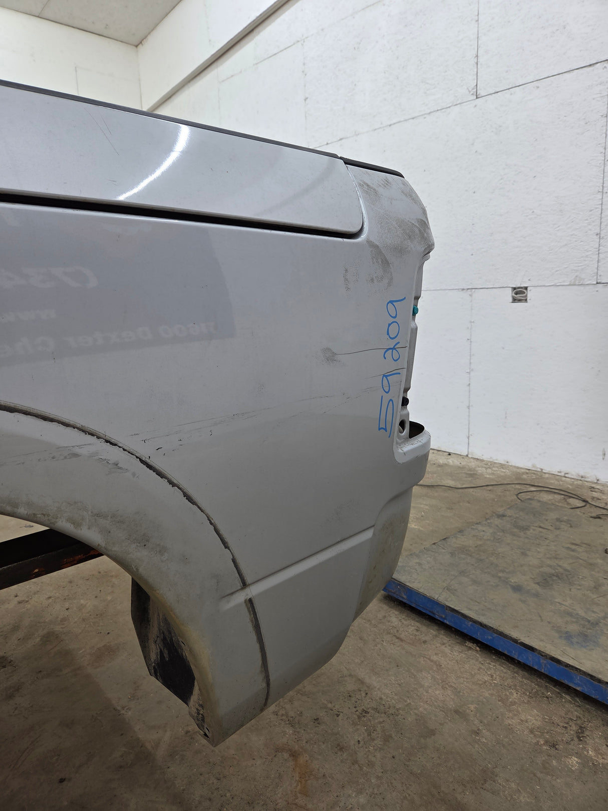 2009-2018 Dodge Ram 4th gen 1500 5' 7" Short Truck Bed "Rambox" Ram Box - Light Graystone Pearl Coat