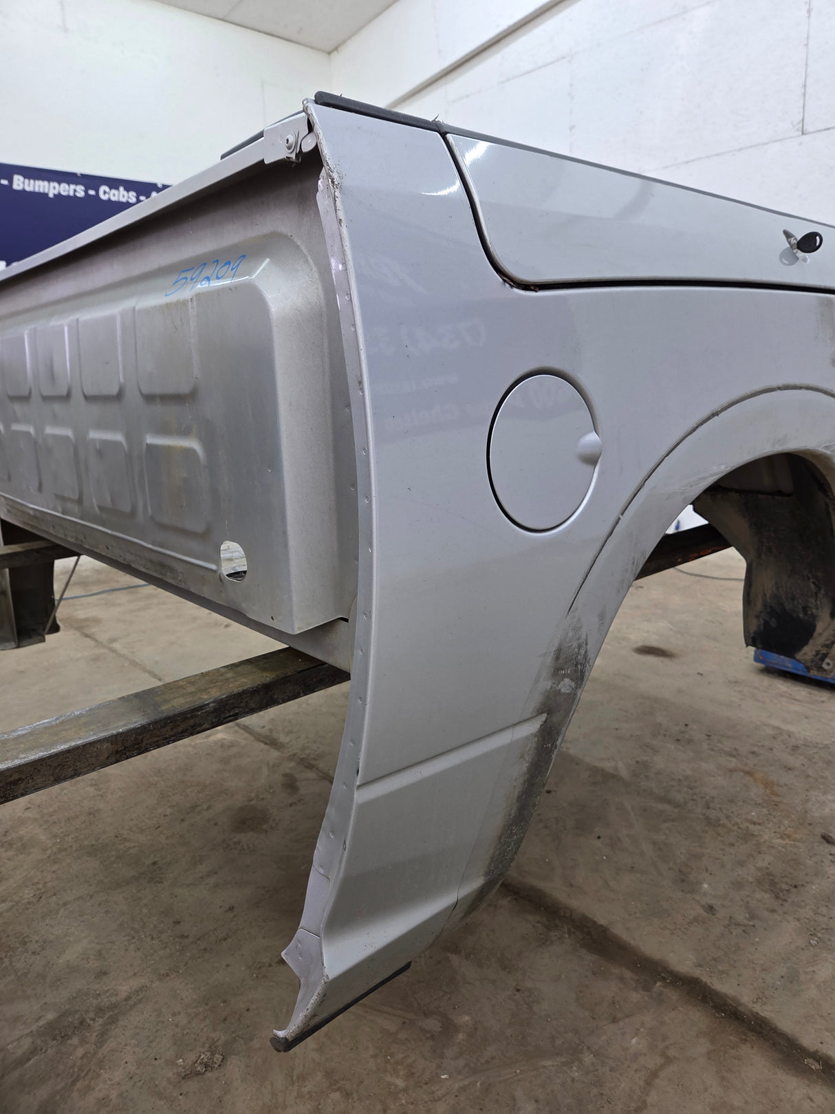2009-2018 Dodge Ram 4th gen 1500 5' 7" Short Truck Bed "Rambox" Ram Box - Light Graystone Pearl Coat