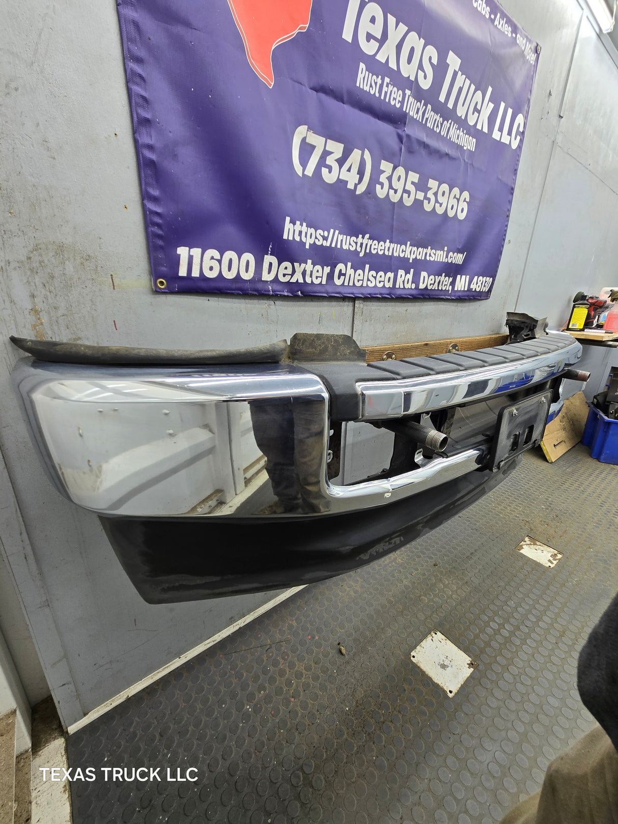2020-2022 Ford Super Duty F450 F550 Front Bumper - Chrome
