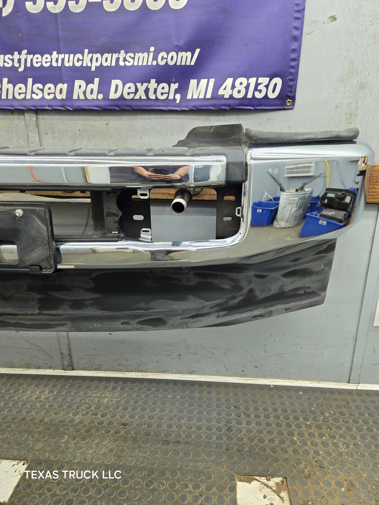 2020-2022 Ford Super Duty F450 F550 Front Bumper - Chrome
