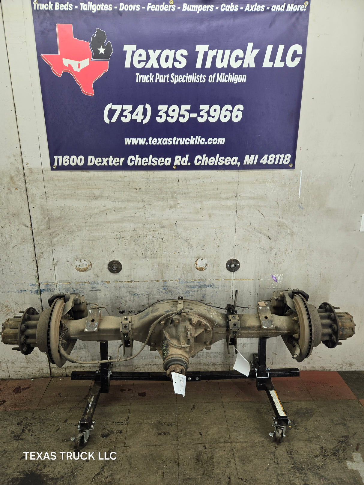 2005-2016 Ford F450 F550 Super Duty Rear Axle 4.10 Gear Ratio DRW 183K Miles