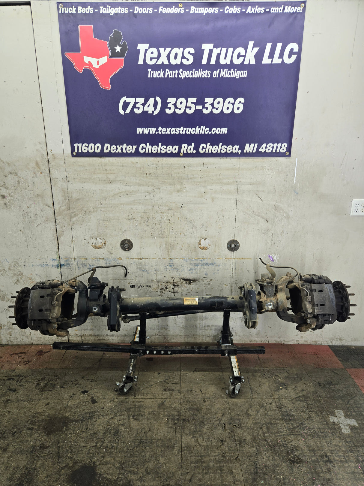 2005-2016 Ford Super Duty F450 F550 FRONT Axle 2wd