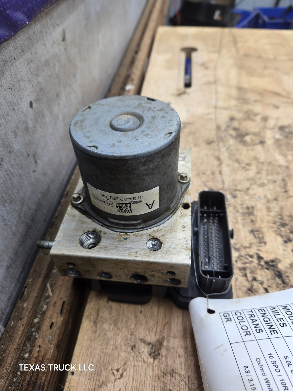 2018-2020 Ford F150 ABS Pump Module Control Assembly - JL34-2B373-AK