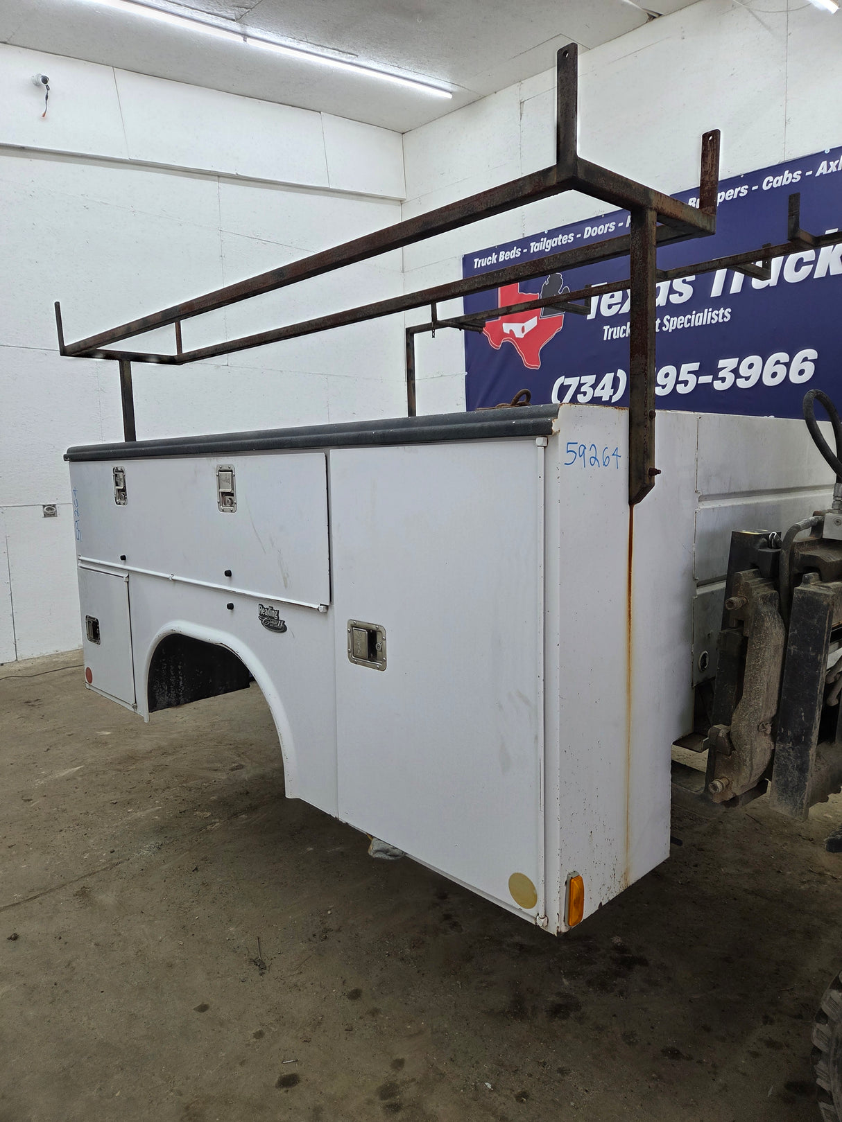 8' Steel Utility Service Body Truck Dually Utility Bed Universal