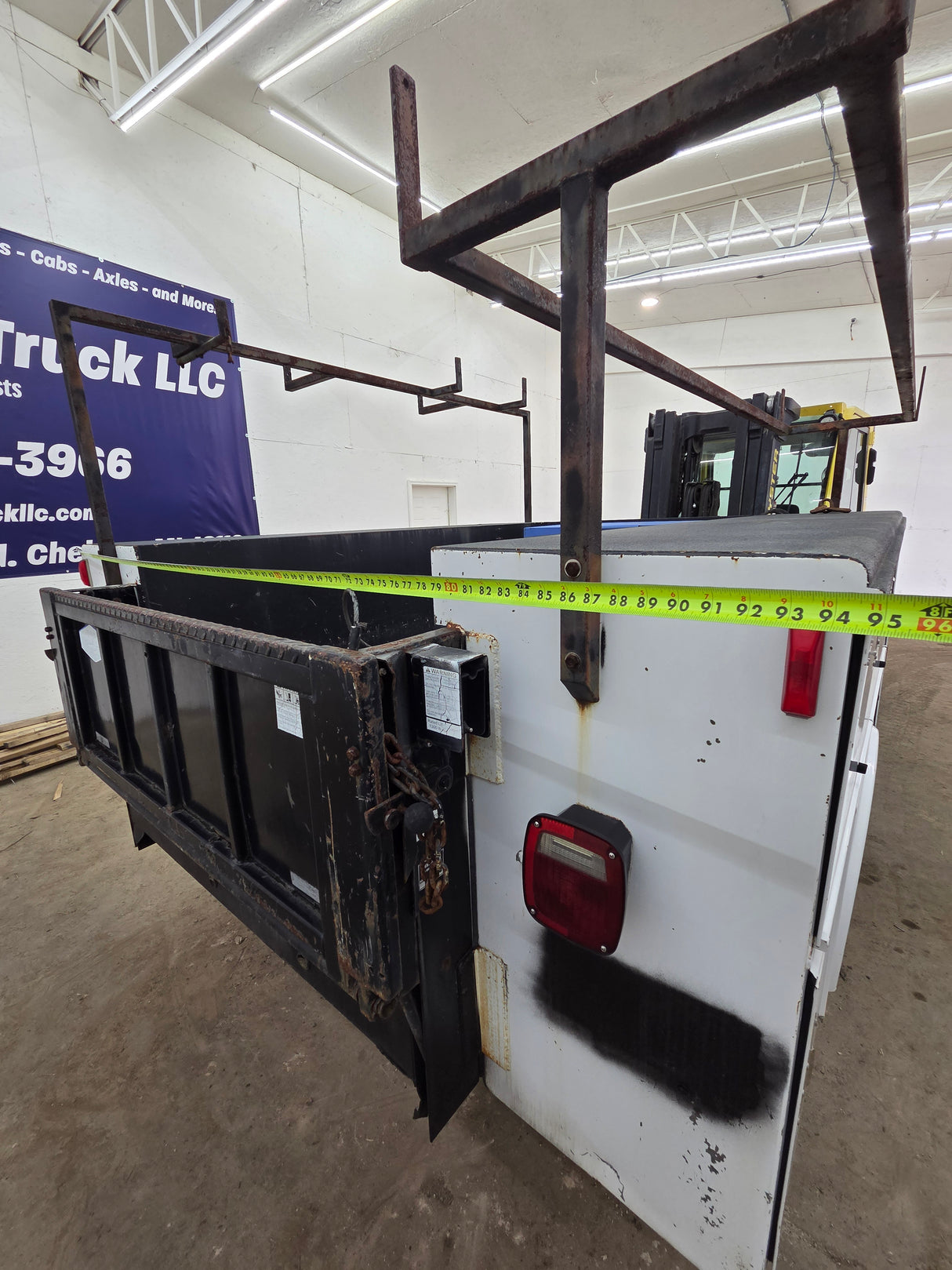 8' Steel Utility Service Body Truck Dually Utility Bed Universal