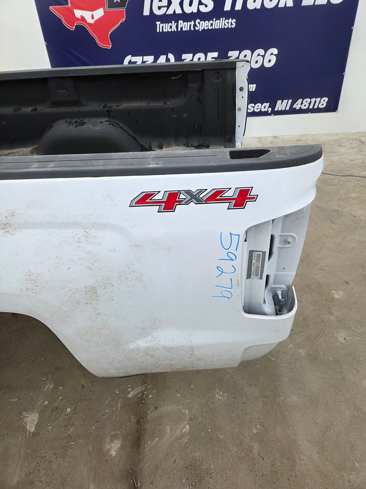 2014-2019 Chevrolet Silverado 1500 2500HD 3500HD 8' Long Truck Bed