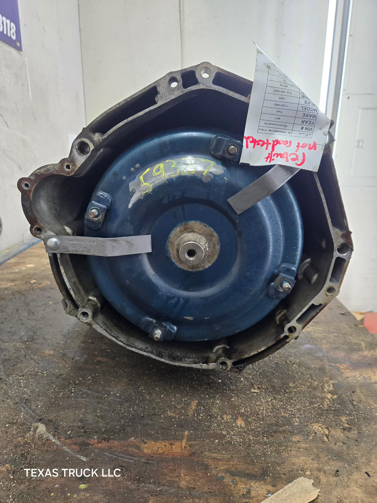 2011-16 6.2L Gas 6r140 Automatic Transmission 4wd 2wd Ford F250 F350 F450 F550 Super Duty