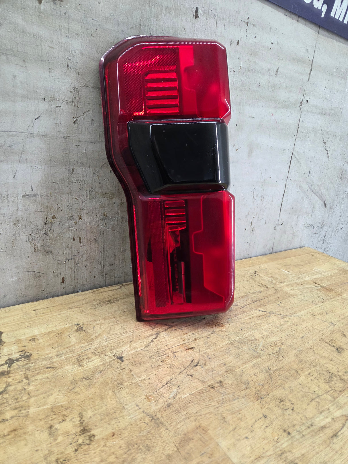 2023-2026 Ford Super Duty F250 F350 F450 LH Driver Side Incandescent Tail Light With Bliss PC3B-13B505-B