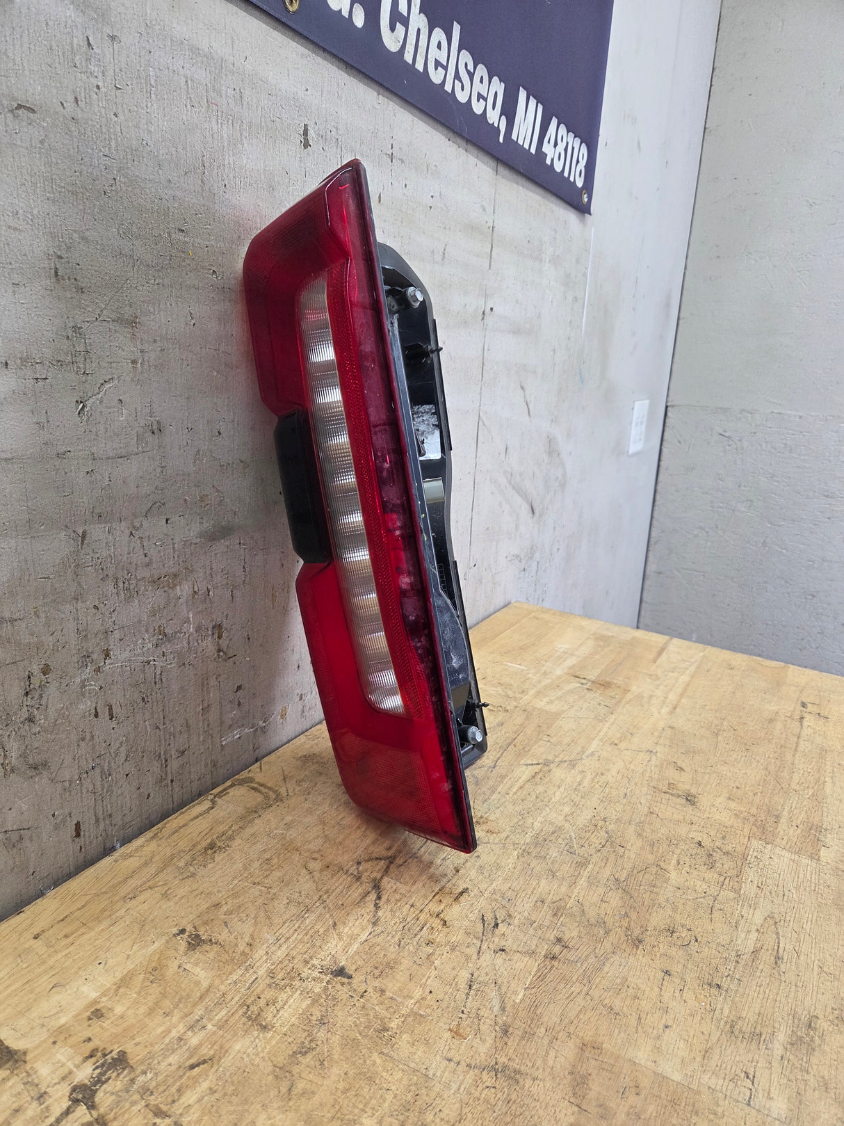 2023-2026 Ford Super Duty F250 F350 F450 LH Driver Side Incandescent Tail Light With Bliss PC3B-13B505-B