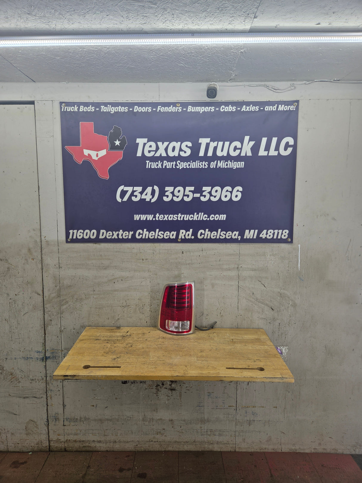 2013-2018 Dodge Ram Driver Side Tail Light 50693B