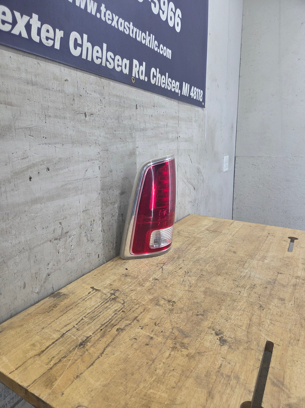 2013-2018 Dodge Ram Driver Side Tail Light 50693B
