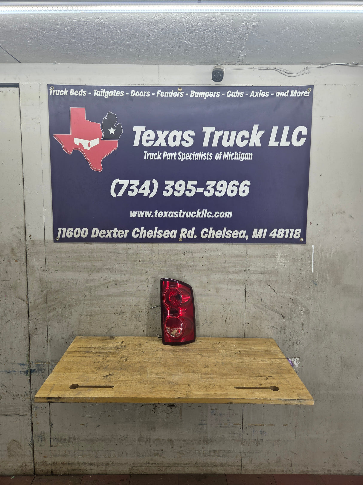 2007-2009 Dodge Ram 3rd Gen Passenger Side Tail Light