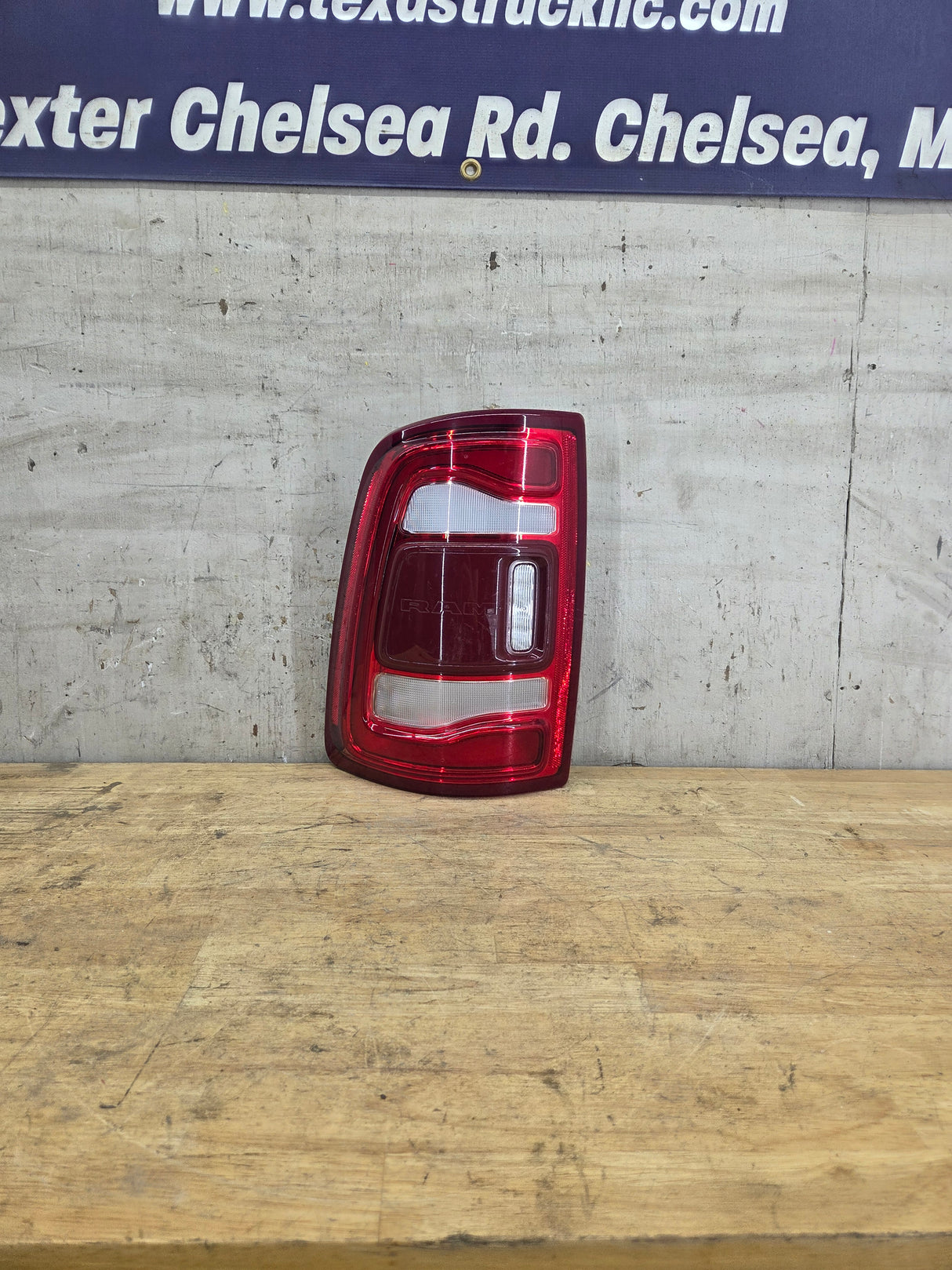 2019-2024 Dodge Ram Driver Side LED Tail Light W/BSS 68639089AB 2500 3500