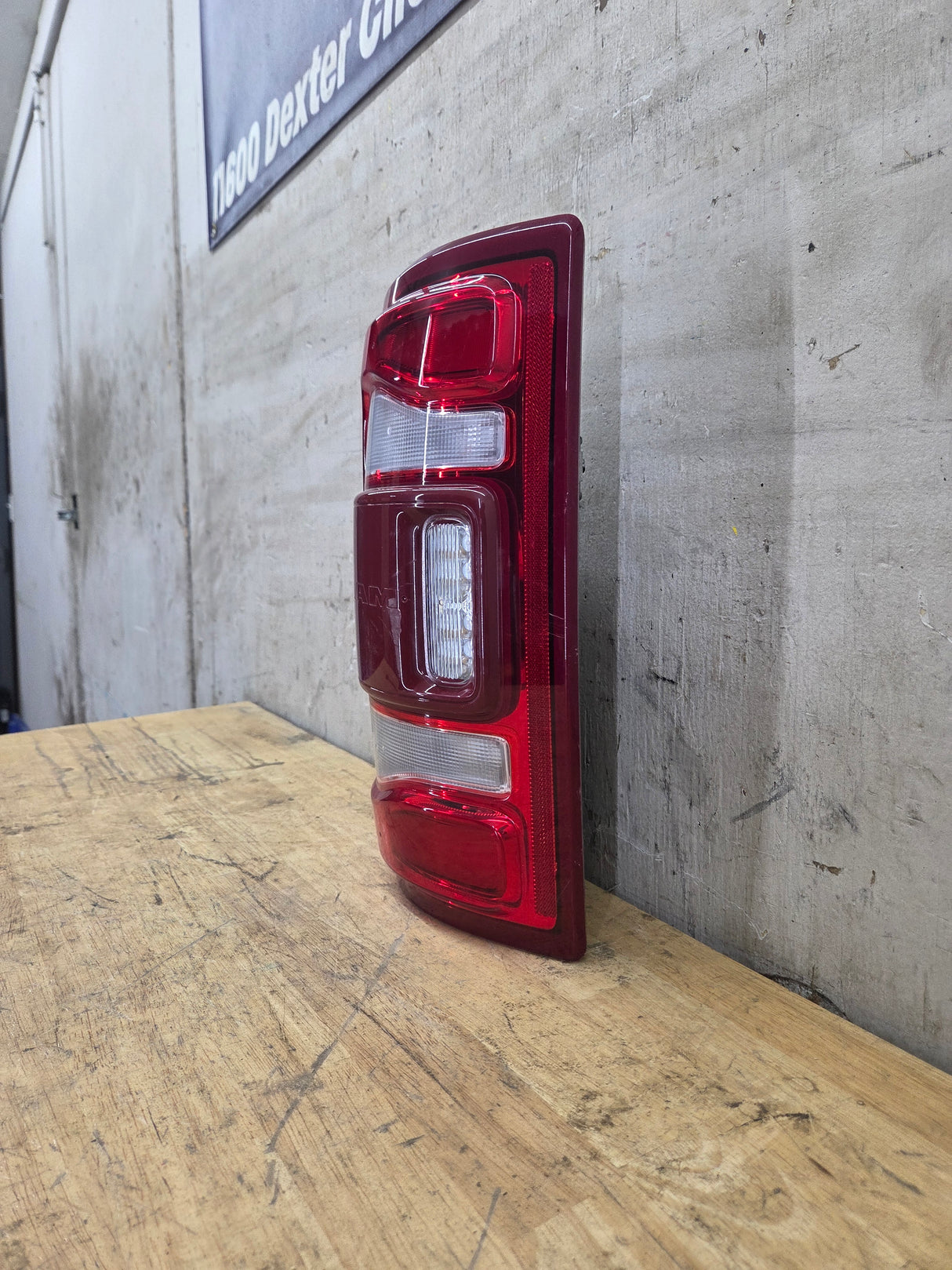 2019-2024 Dodge Ram Driver Side LED Tail Light W/BSS 68639089AB 2500 3500