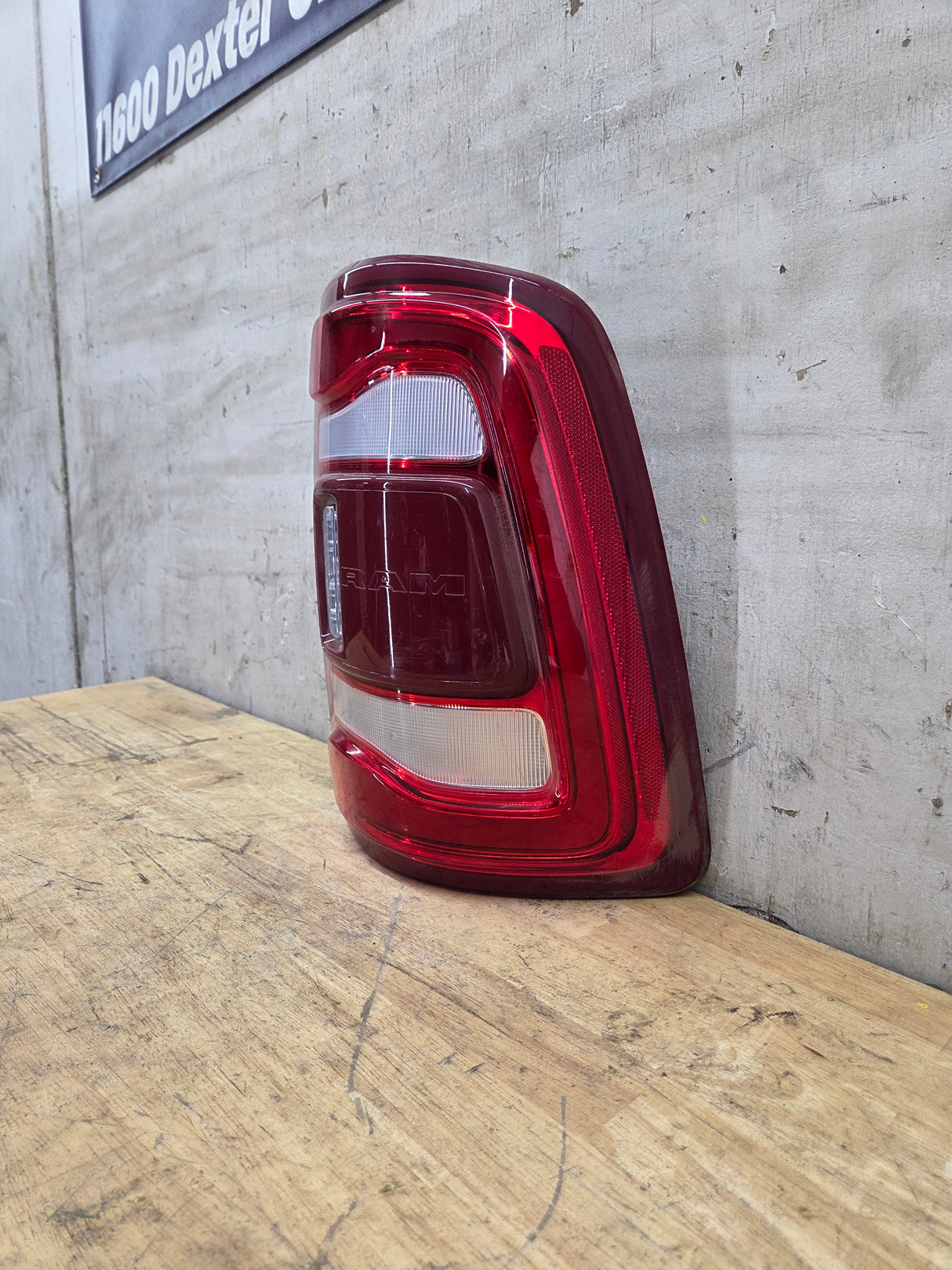 2019-2024 Dodge Ram Passenger Side LED Tail Light W/O BSS 68361716AD 2500 3500